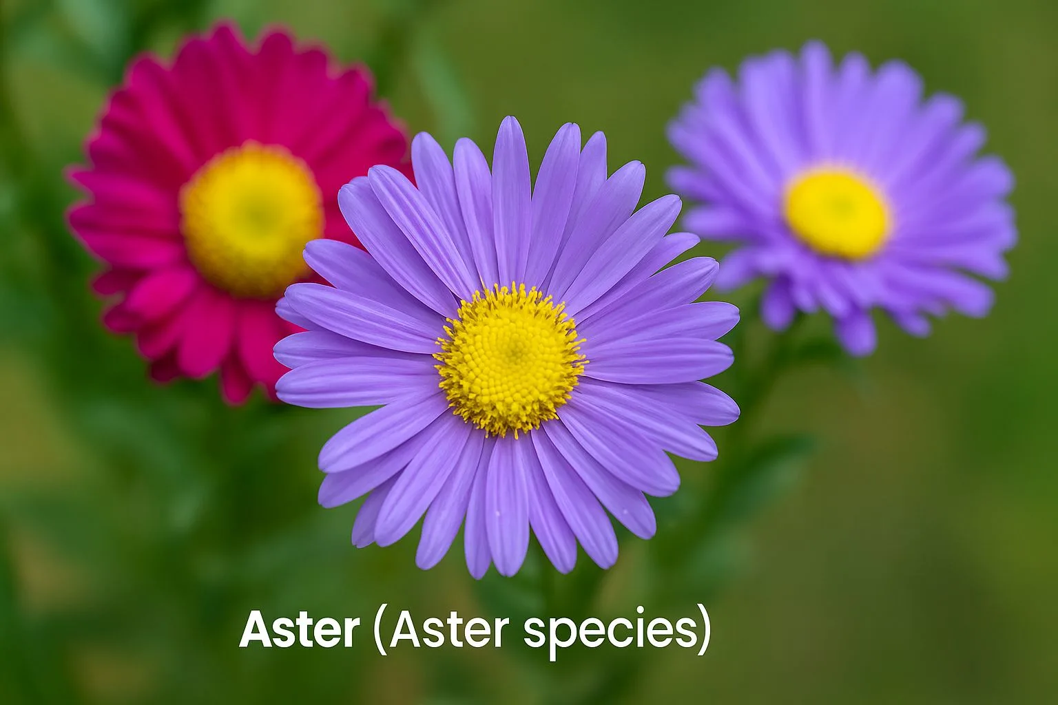 Aster (Aster species) for the best plants for winter- Urban Plant